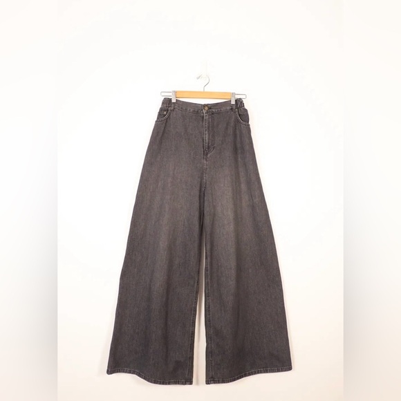 The Frankie Shop Sasha Wide Leg Oversized Jeans Size Medium - Picture 5 of 15